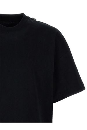 Black cotton T-shirt JIL SANDER | J22GC0195J20244001